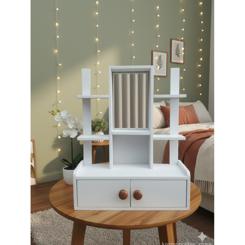 TERMURAH RAK MAKEUP GANTUNG  / MEJA RIAS GANTUNG / RAK RIAS / MEJA RIAS DINDING