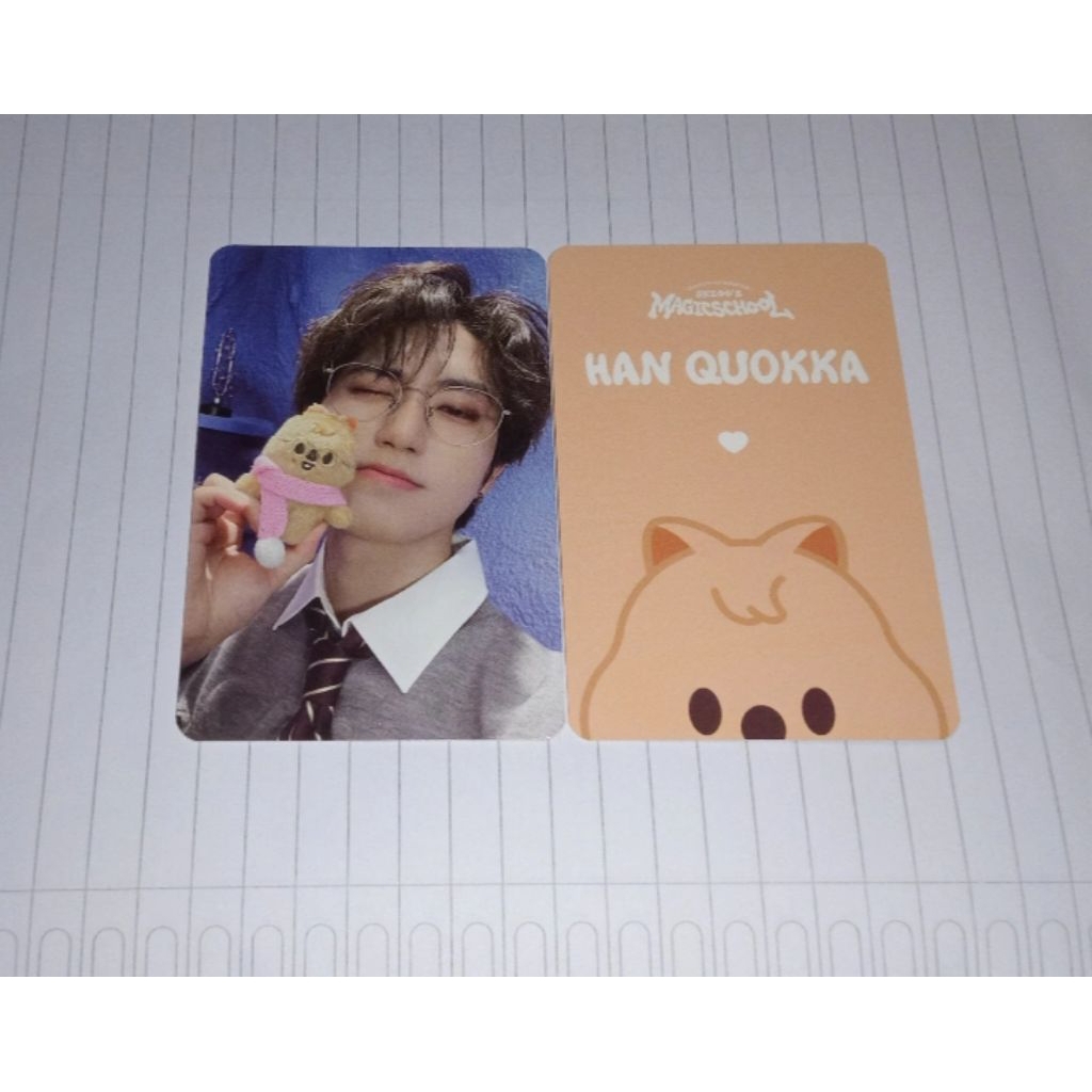CLEARANCE SALE / Photocard Straykids Han Jisung magic school offline pc skz