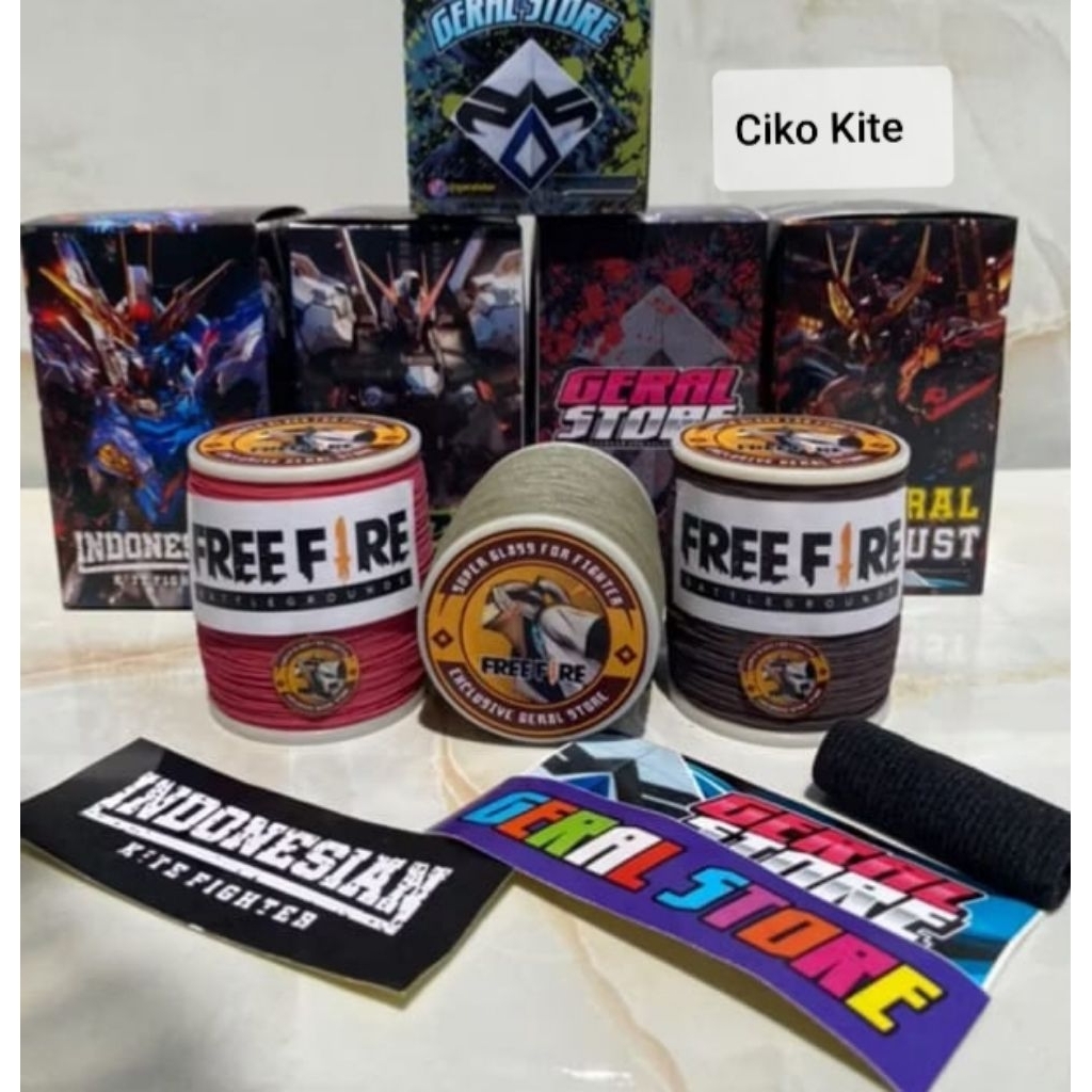 Gelasan FF tajam untuk ulur dan tarik original