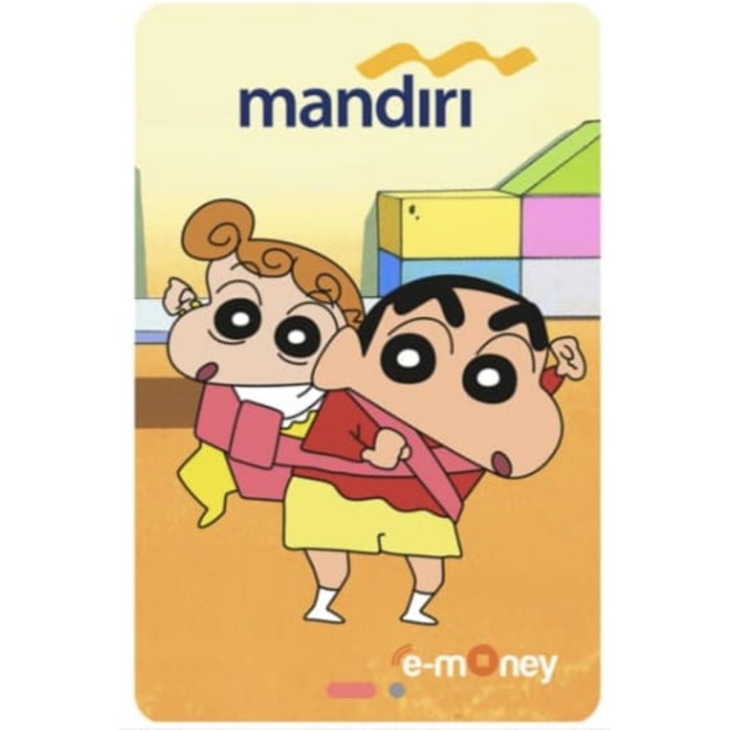 Kartu Emoney Crayon Shinchan & Himawari