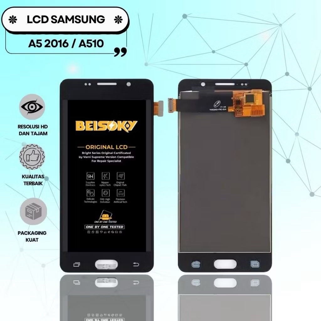 LCD TOUCHSCREEN SAMSUNG GALAXY A5 2016 / A510 Fullset Ori