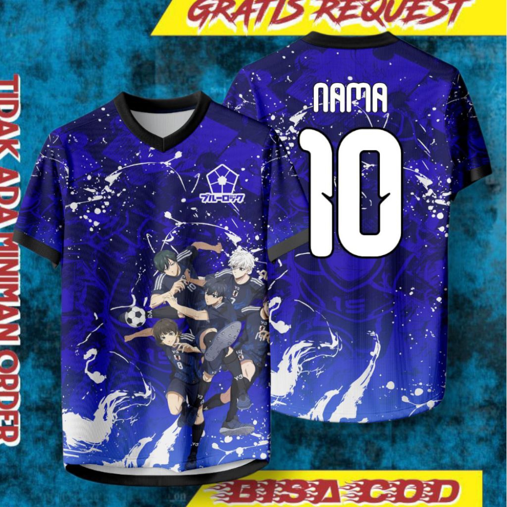 Jersey Blue lock gratis request