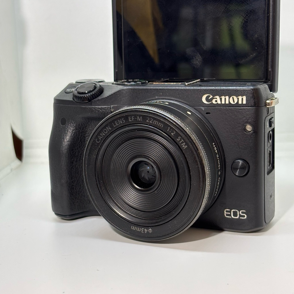 Lensa Fix Mirrorless Canon Fix Efm 22mm F2 STM for kamera mirorless canon