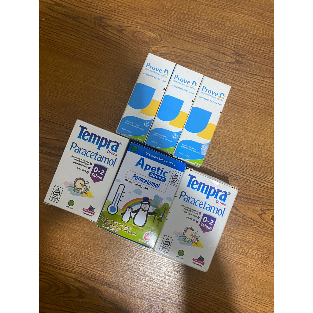 prove D3 drop bayi, maltofer, liprolac, tempra
