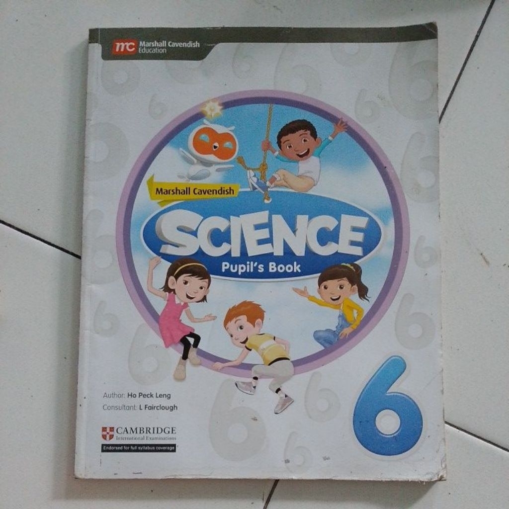 buku pelajaran Cambridge Marshall cavendish science pupil's book 6