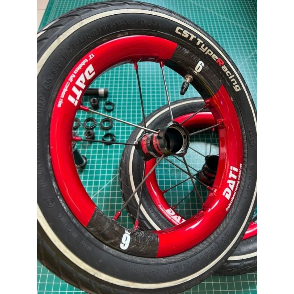 WHEELSET PUSHBIKE CARBON DATI S9 CARBON PUSHBIKE