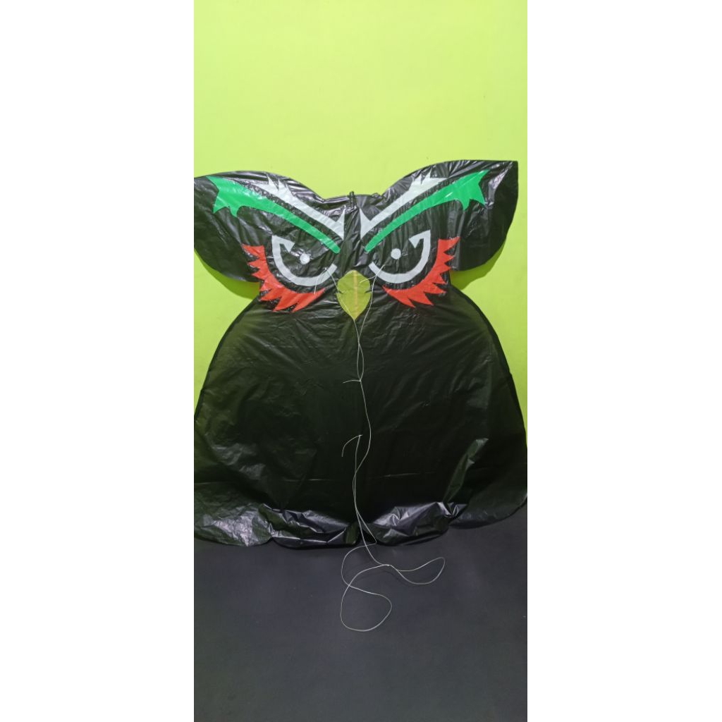 Layangan Celepuk Plastik bagus rapi