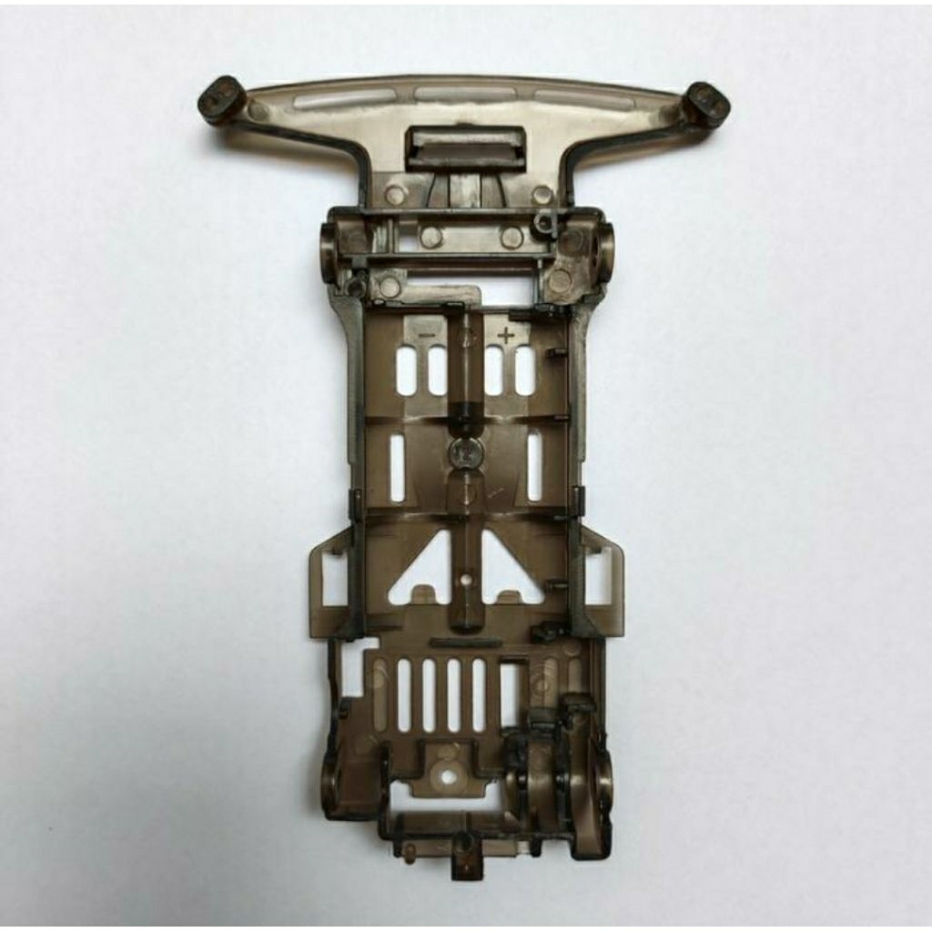 Chassis Tamiya Super 1 Black Smoke Rep Sasis S1 Hitam