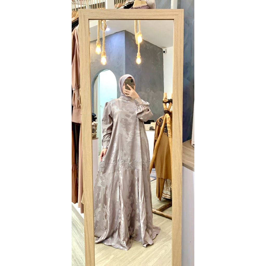 Gamis embos payet premium
