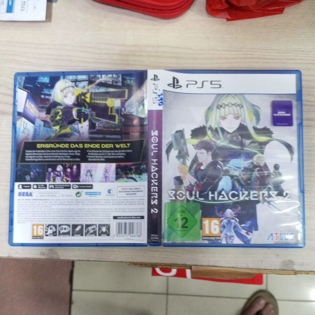 KASET PS5 SOUL HACKERS 2 BEKAS