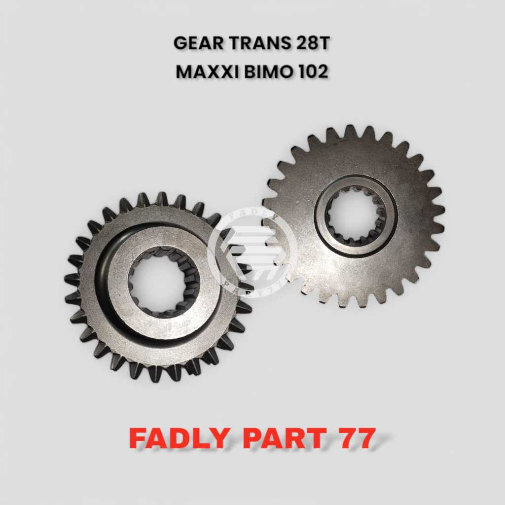 GEAR TRANS 28 T MAXXI BIMO 102 COMBINE HARVESTER