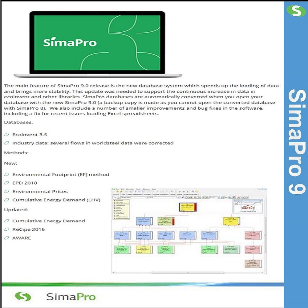 Simapro 9 Developer Lengkap dengan DataBase Garansi Work