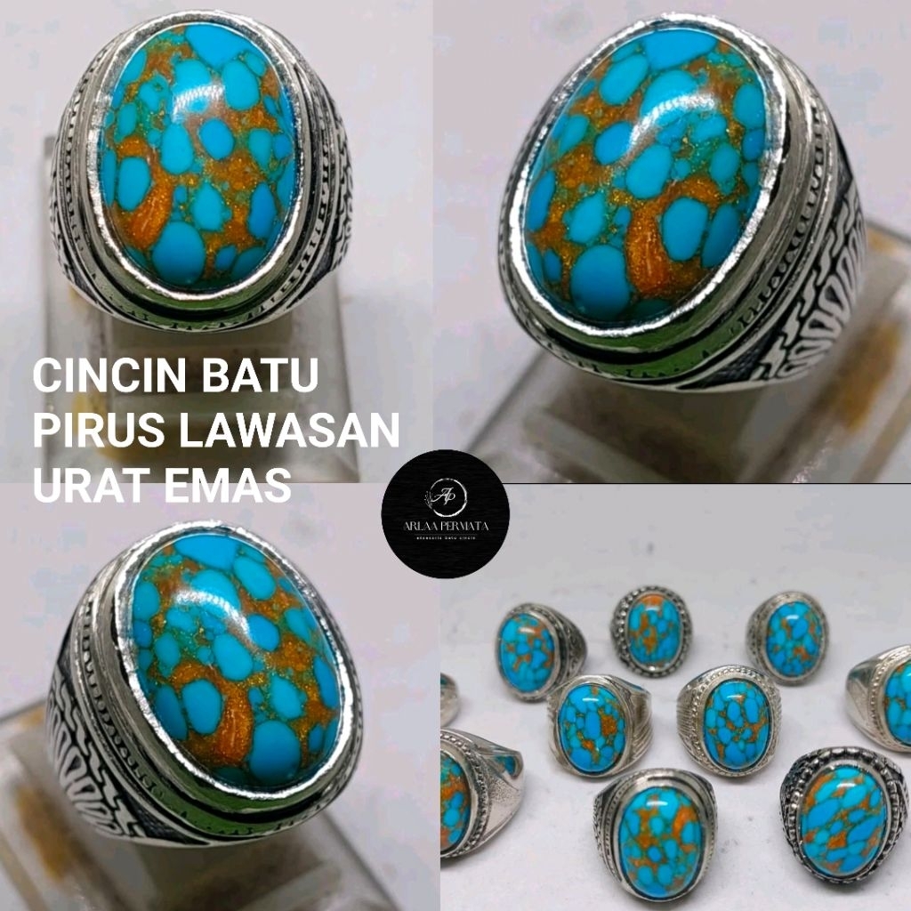 CINCIN BATU PIRUS LAWASAN URAT EMAS