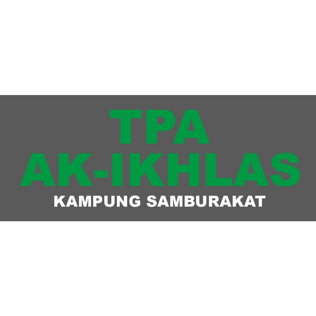 Huruf Timbul Acrylic / Huruf Timbul Spon