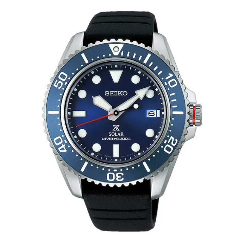 Seiko SNE593P1 Prospex Blue Solar Divers 200m