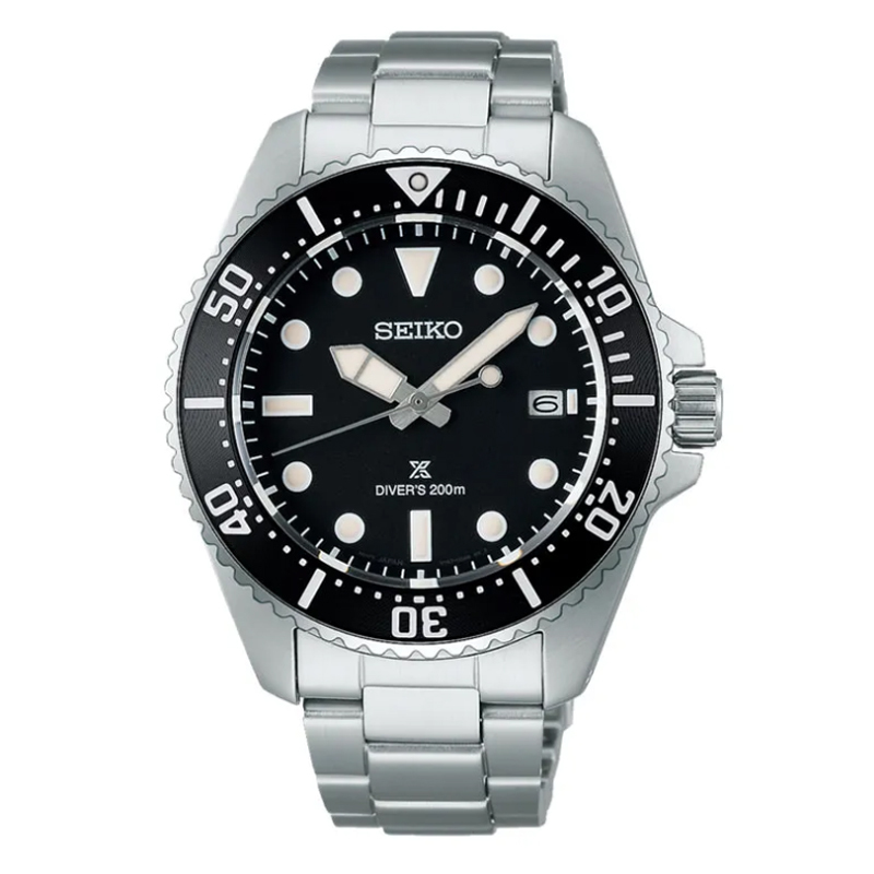 Seiko SNE597P1 Prospex Black Divers 200m