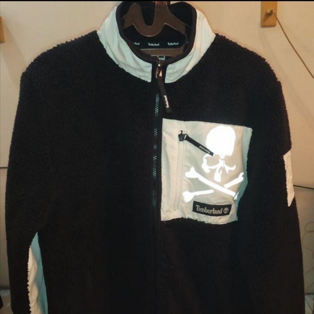 Jaket Fleece Mastermind World Skull x Timberland Limited Edition