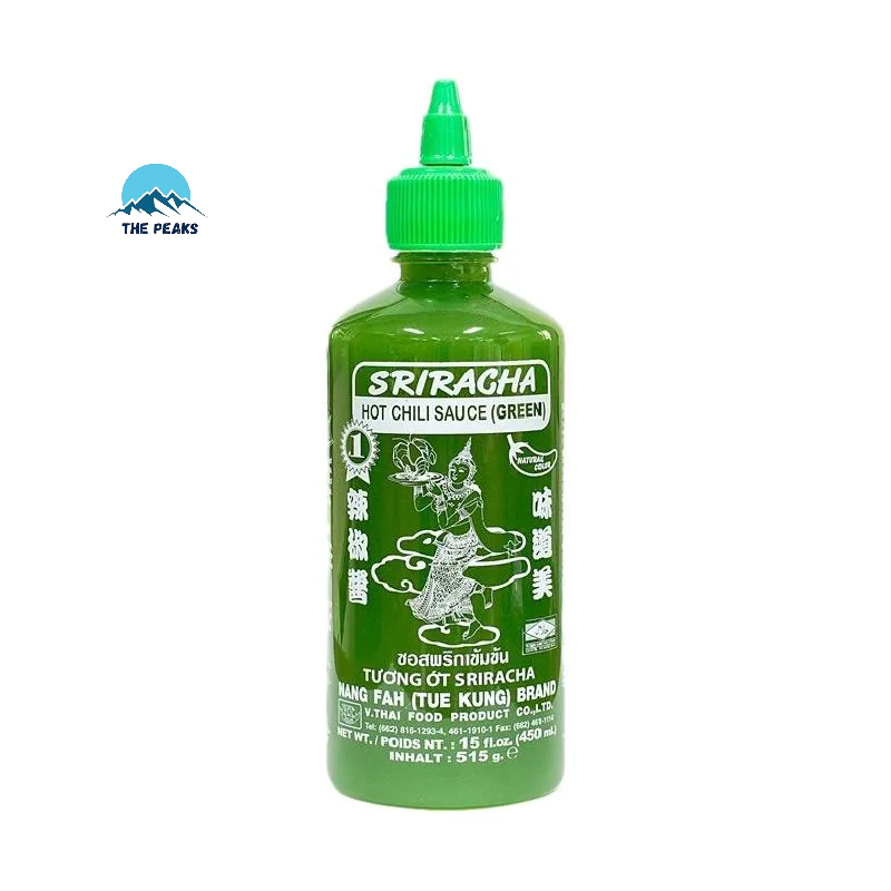 (The Peaks) Nang Fah Sriracha green Chili | Sriracha Chili Sauce | Sauce Coriander