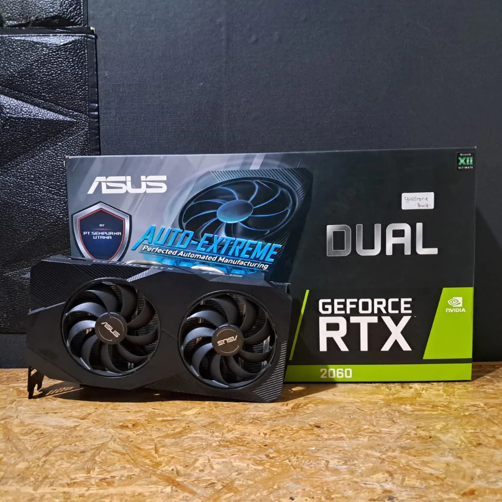 NVIDIA Geforce RTX 2060 / RTX2060 RESMI LIKE NEW 95%