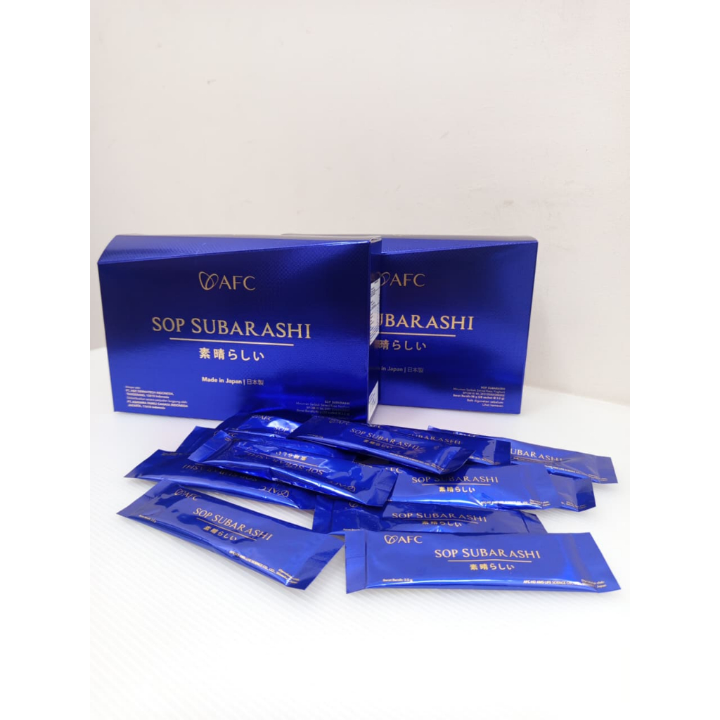 ecer 5 saset | SOP SUBARASHI GOLD ASLI 100% JAPAN ORIGINAL MADE IN JAPAN