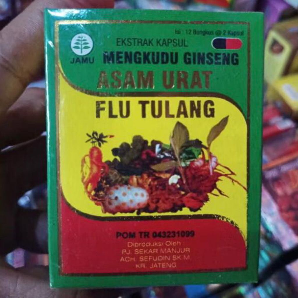 Mengkudu Kapsul | Asam Urat, Flu Tulang, Reumatik, dll