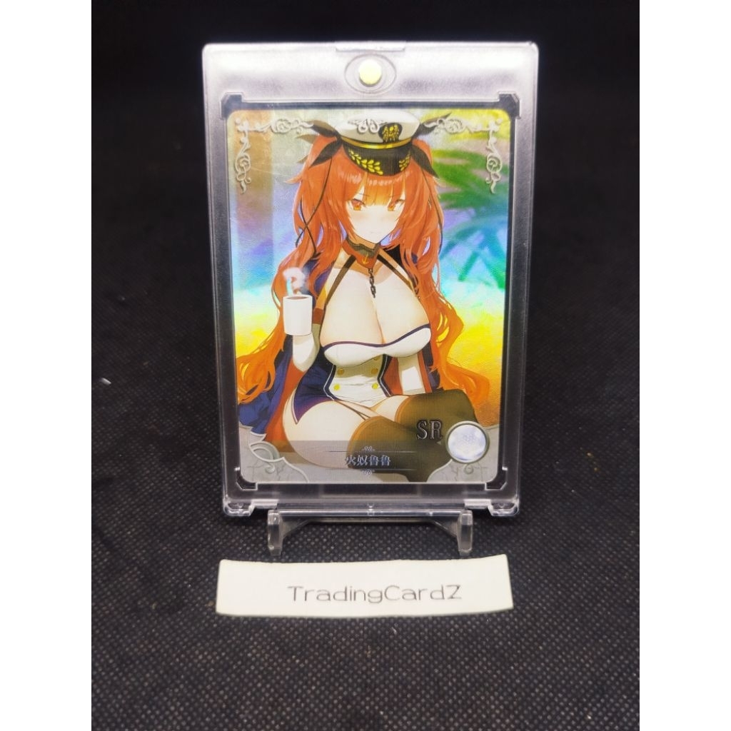 TCG/CCG Fans Card Azure Lane SR Honolulu #NS-5M03-074(dpt top loader)