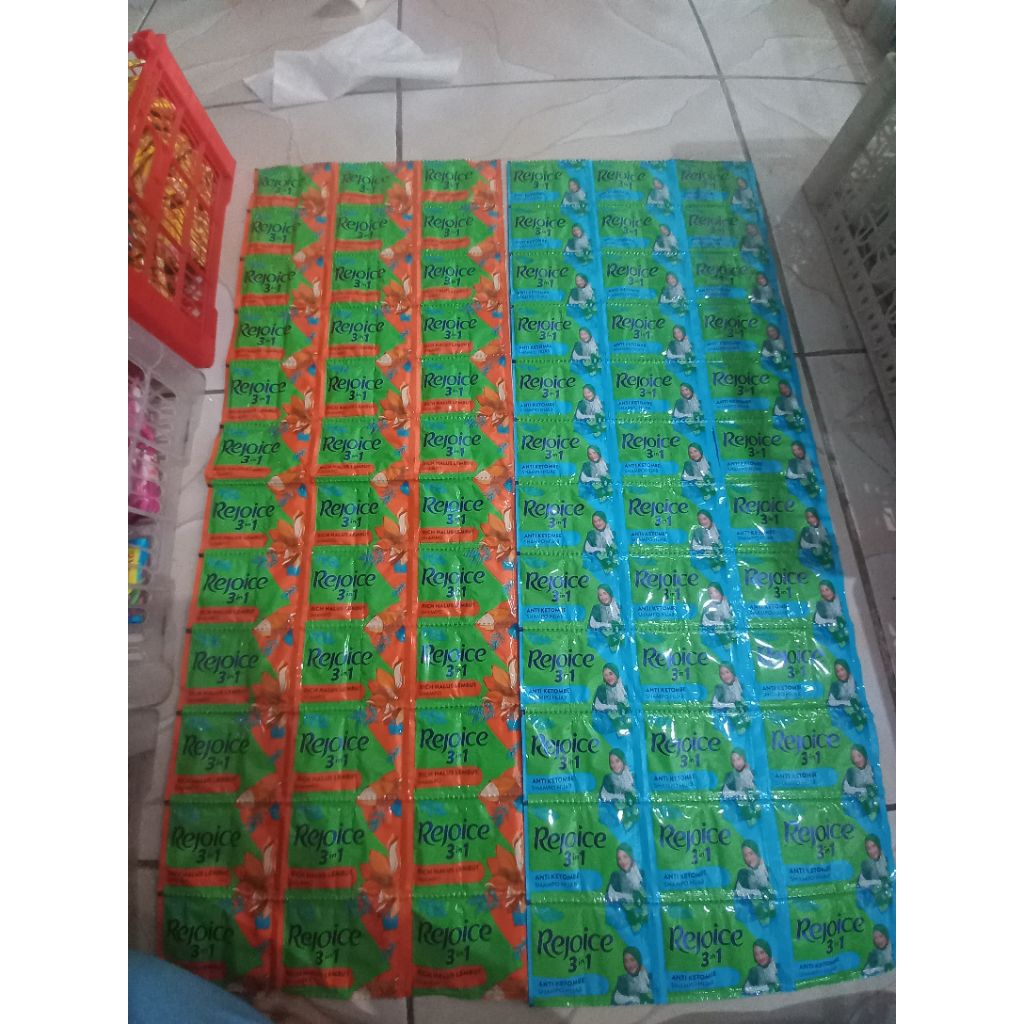 shampo sachet rejoice