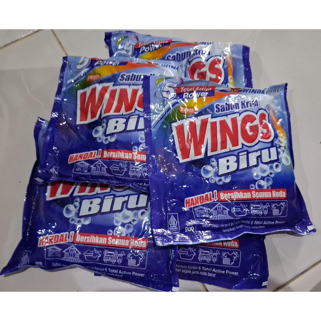 Sabun Colek WINGS Biru WB 900 380 gram