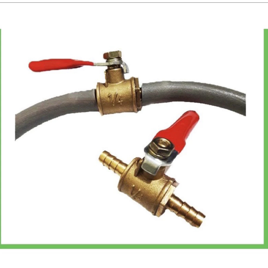 Kran Bensin Motor Kuningan Import Universal Mini