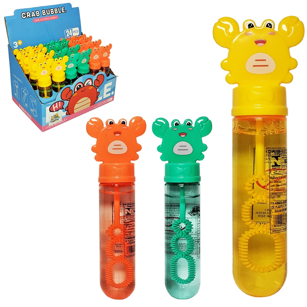 Bubble Mainan Balon Gelembung Tiup Air Sabun Stik Crab 2206