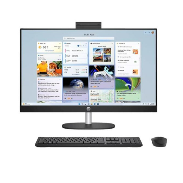 Pc All In One HP AIO 27 CR0033D Intel Core I7 1355 RAM 16GB SSD 1TB Windows 11 + OHS 27.0FHD IPS Tou