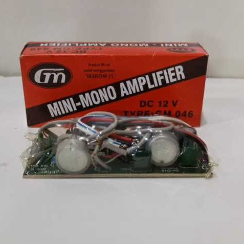 KIT GM O46 MINI MONO AMPLIFIER DC 12V