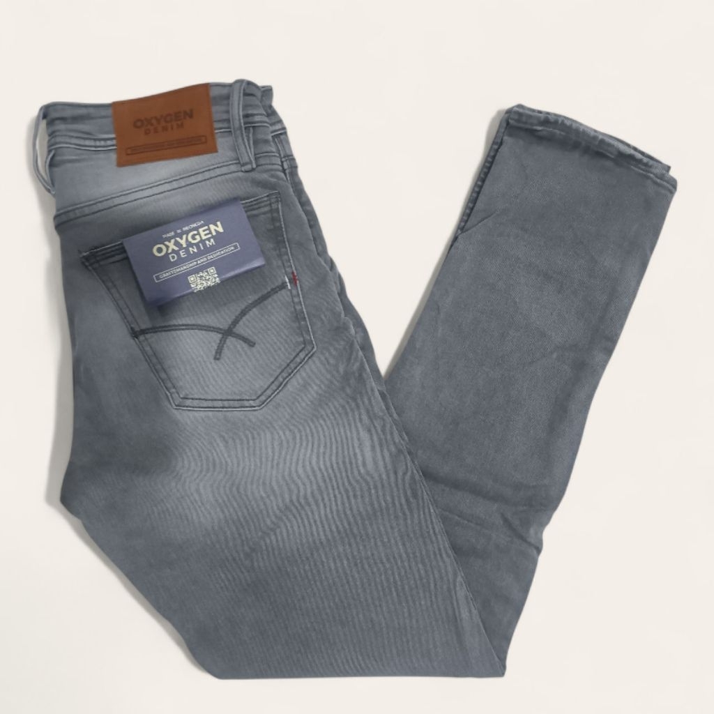 Celana Jeans Premium Oxygen Denim Skinny Fit (ketat), Core Series 702-3696