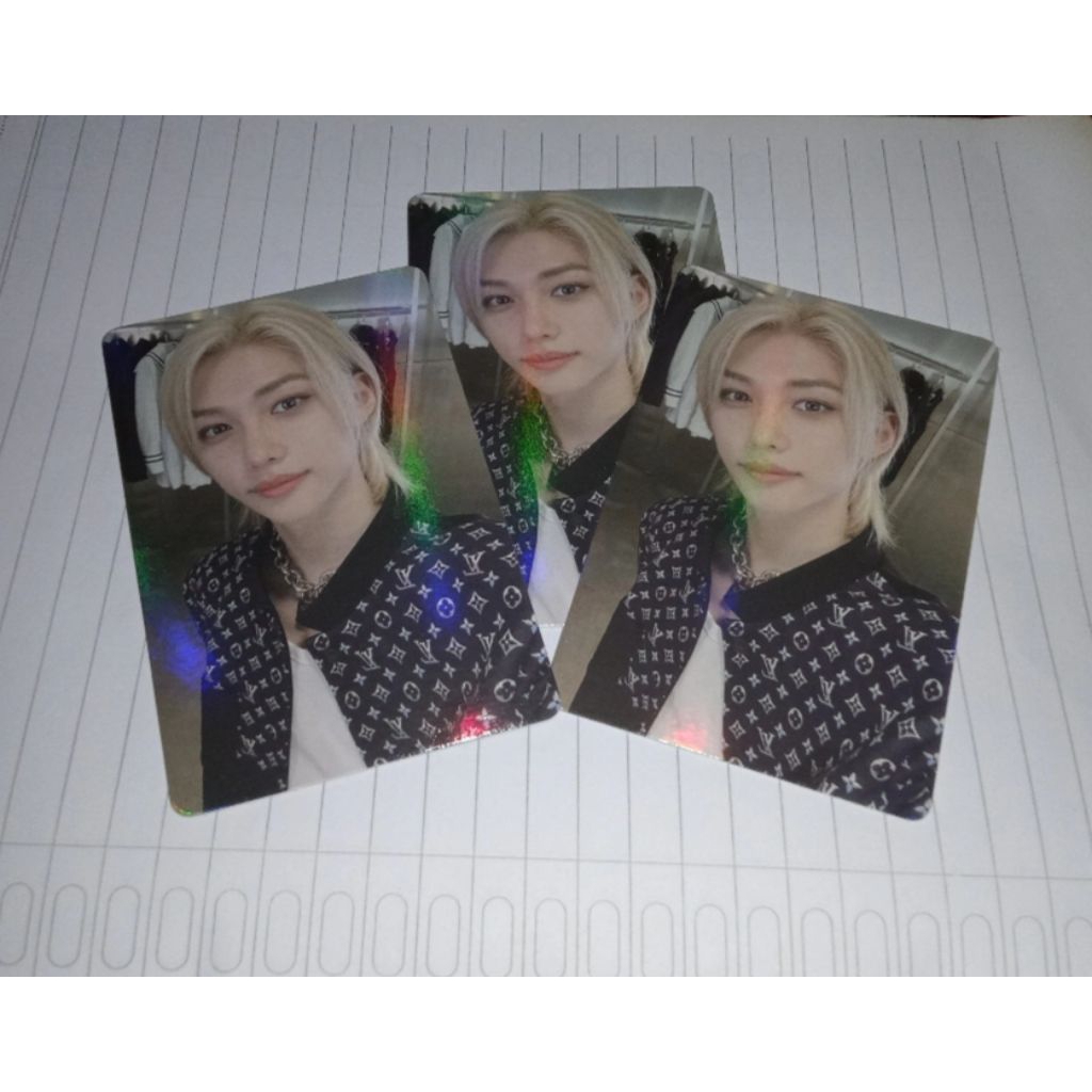 CLEARANCE SALE / Photocard Straykids Felix Withfans 5-star Noeasy Maxident  Rock Star ATE HOP KARMA 