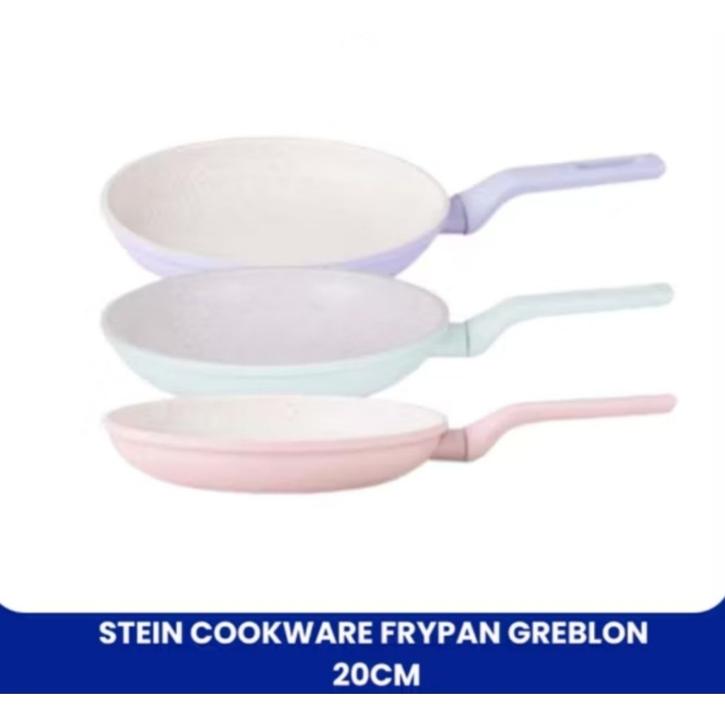 Stein Cookware Frypan Greblon Anti Lengket 20cm