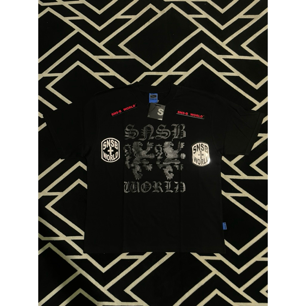 [ 100 % ORIGINAL ] T SHIRT SNSB TRIBE BLACK | pleasure.look