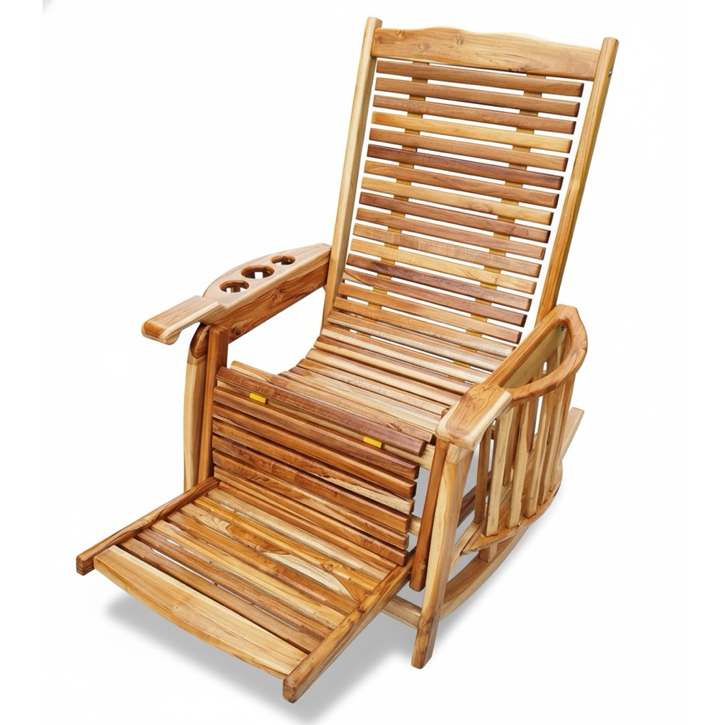 KURSI MALAS/KURSI LIPAT JATI JEPARA