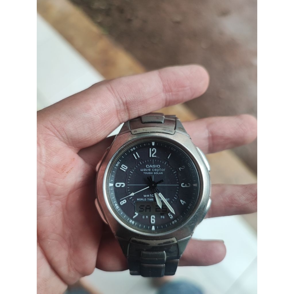 Casio wave ceptor seri WVA-430TJ SECOND original