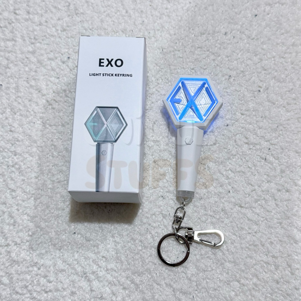 READY EXO Mini Lightstick Keychain Eribong Pharynx EXOL