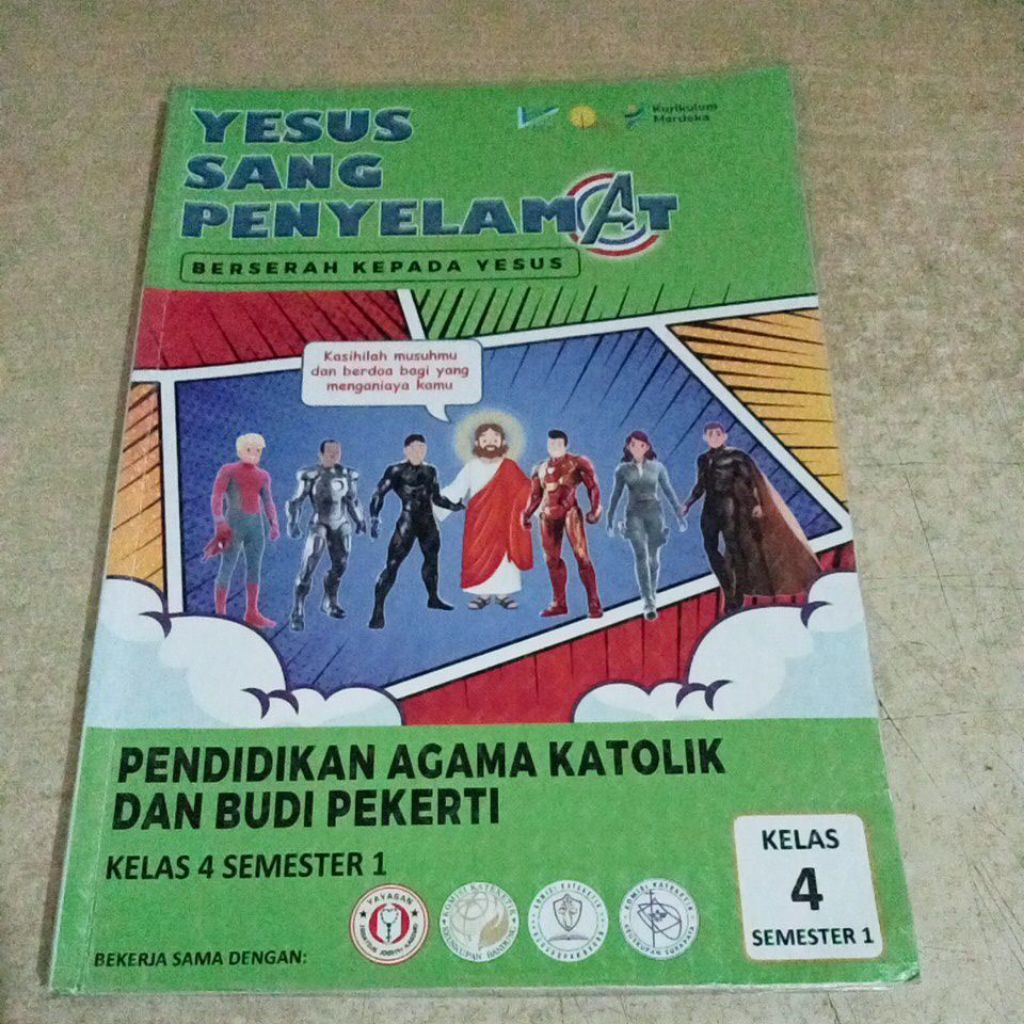 Buku Yesus Sang Penyelamat Pendidikan Agama Katolik Dan Budi Pekerti Untuk Kelas 4 Semester 1
