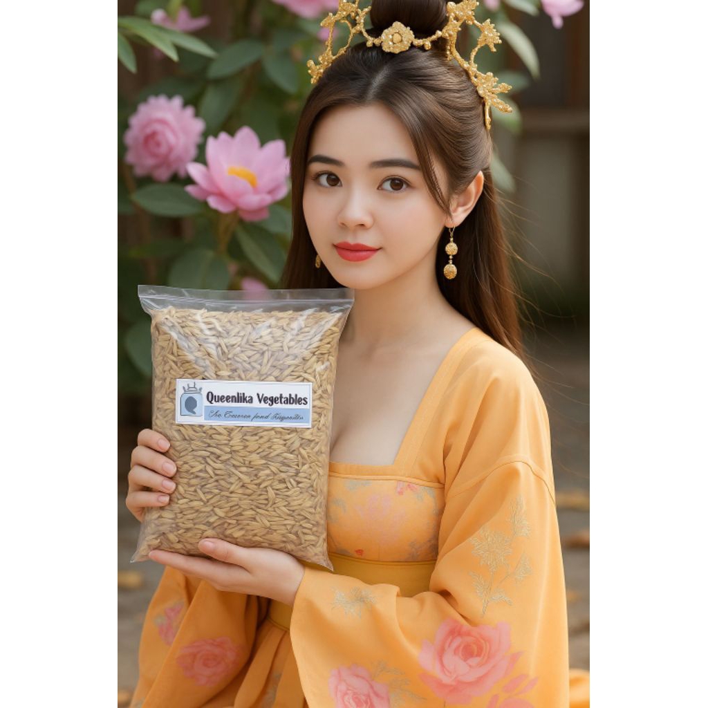 1kg padi gabah ketan hitam Jawa kering bersih bisa buat bibit