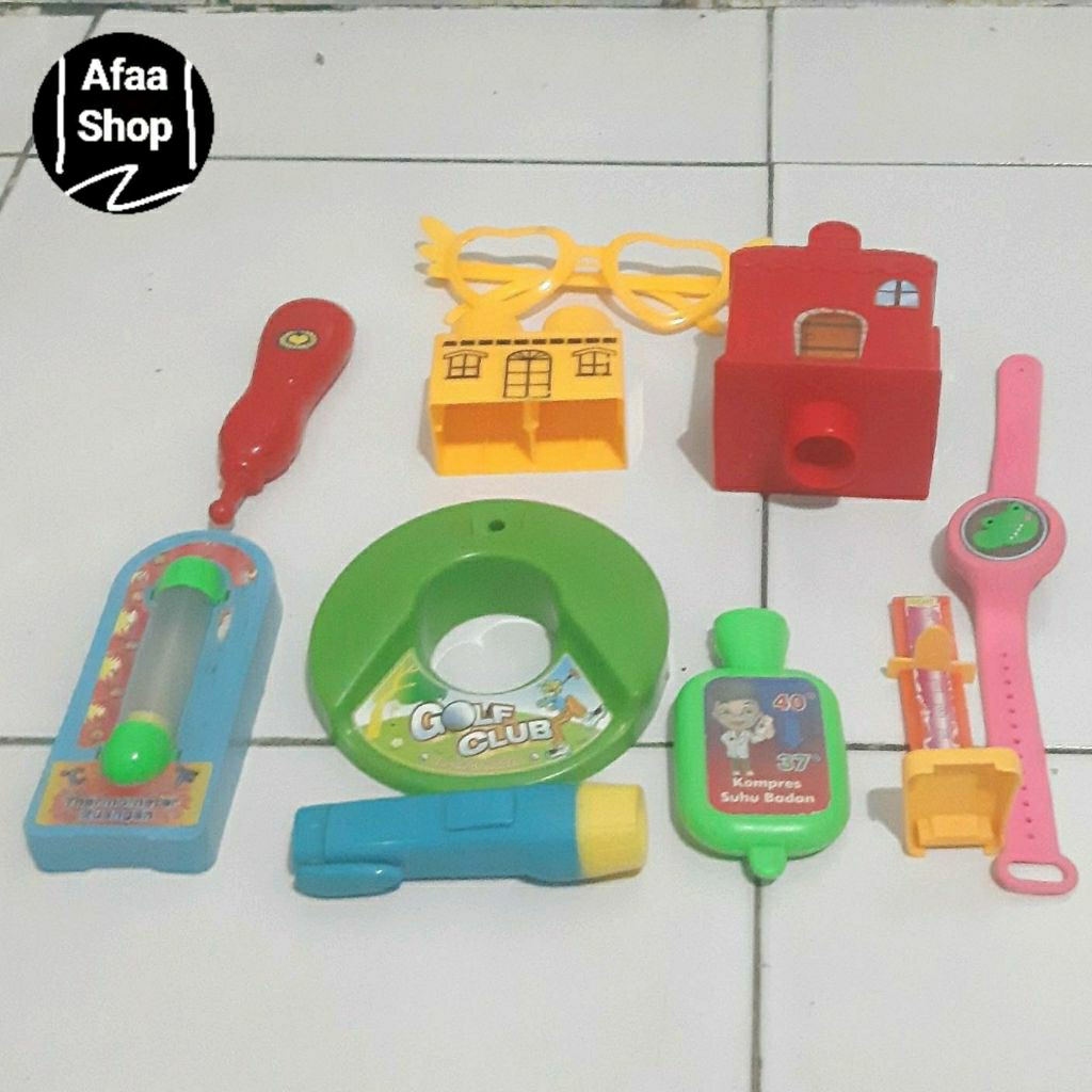 Mainan anak perempuan preloved dokter-dokteran campur 1 set take all
