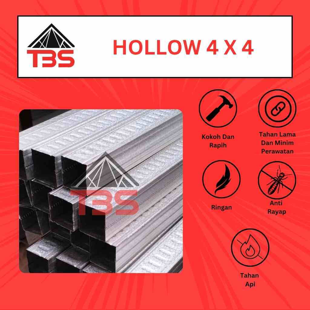 BESI HOLLOW/ HOLO/ HOLLO PLAFON/ GYPSUM 4X4
