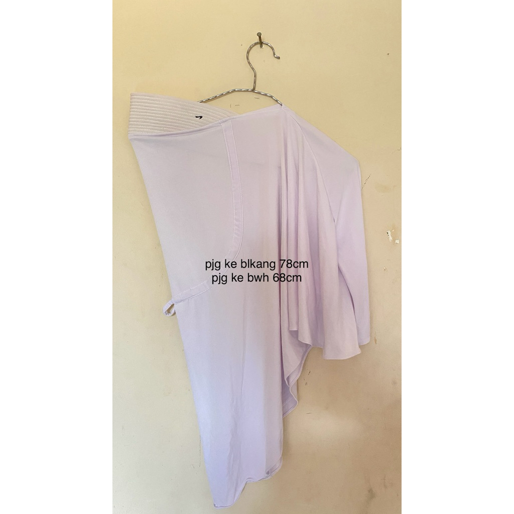 Jilbab Anak Sekolah Rabbani SD SMP SMA Hijab Instan Putih Coklat Hitam Cardigan Cardi Wanita Korean 