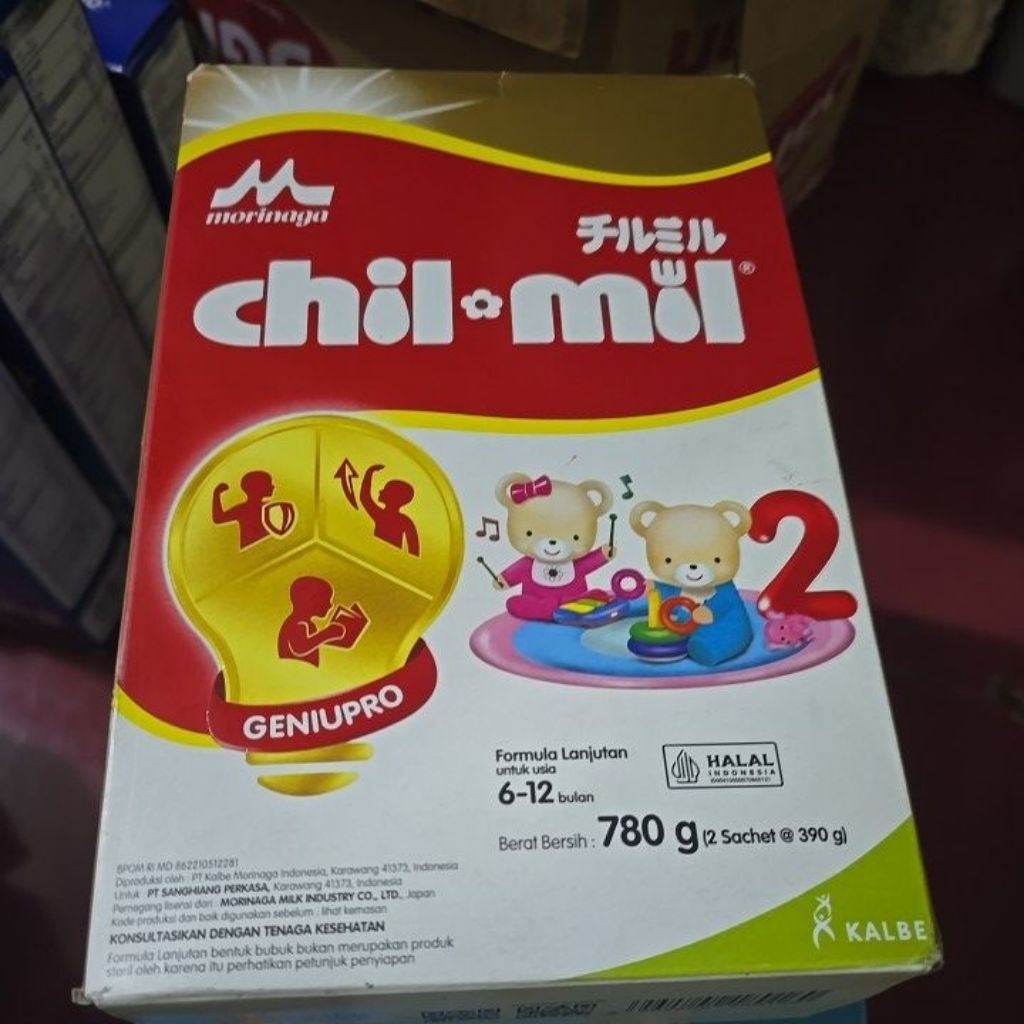 Morinaga chil*mil 6-12bulan 780g