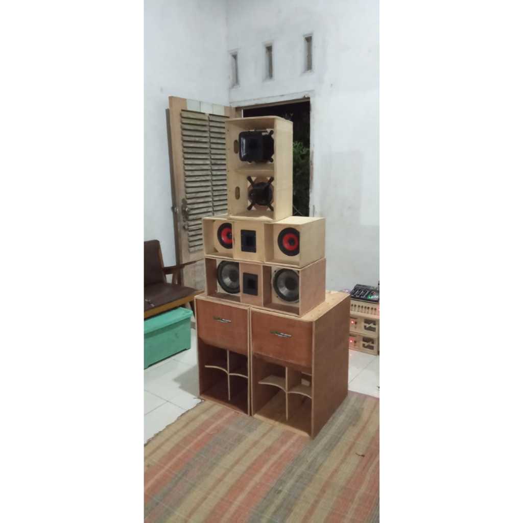 paket sound miniatur cocok buat rumahan dan buat acara kecil kecilan