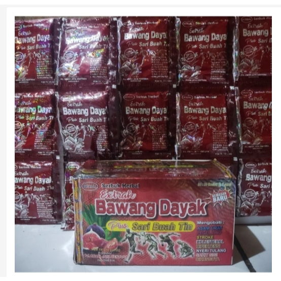 jamu herbal bawang Dayak original