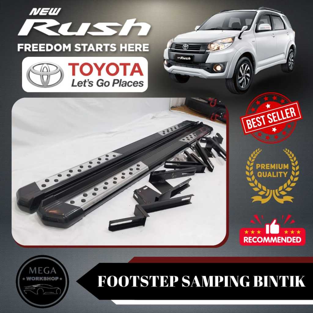 Footstep Injakan Samping pijakan Mobil Rush 2007-2017