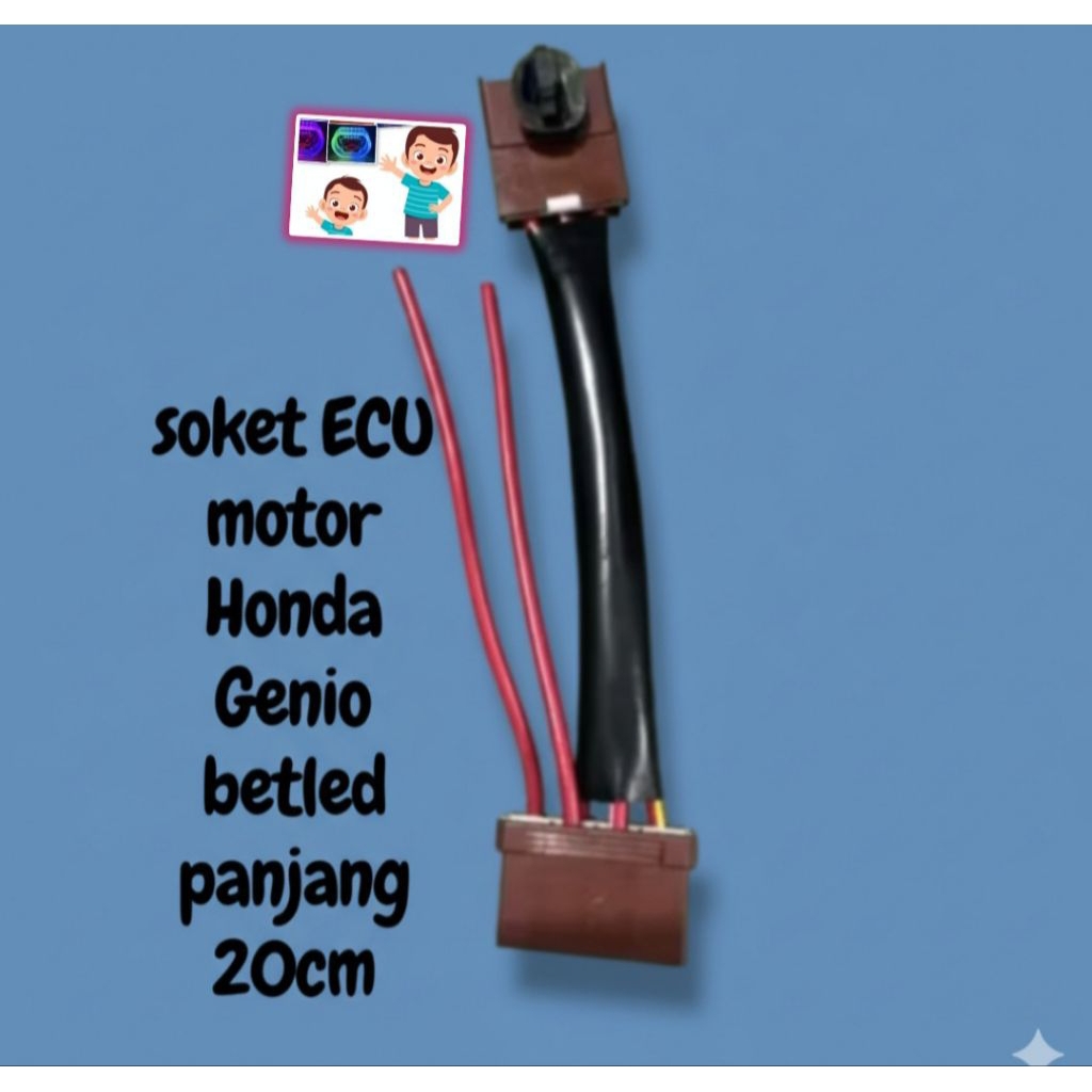 soket ECU motor Honda Genio beat deluxe