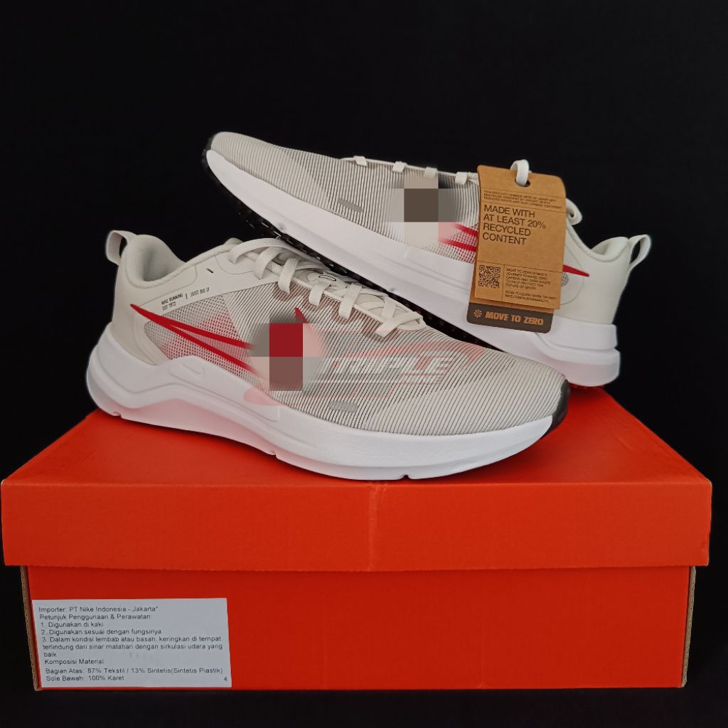 sepatu running downshifter 12 platinum tint